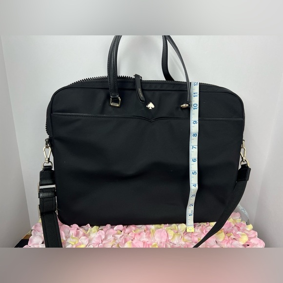 KATE SPADE NEW YORK Black Nylon Laptop Shoulder Bag - Picture 5 of 15
